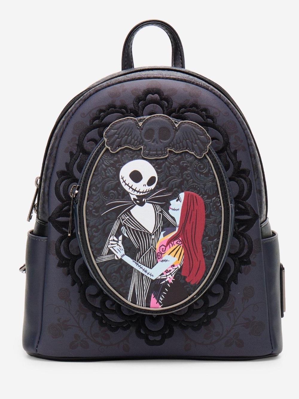Loungefly The Nightmare Before Christmas Jack & Sally Mini Backpack
